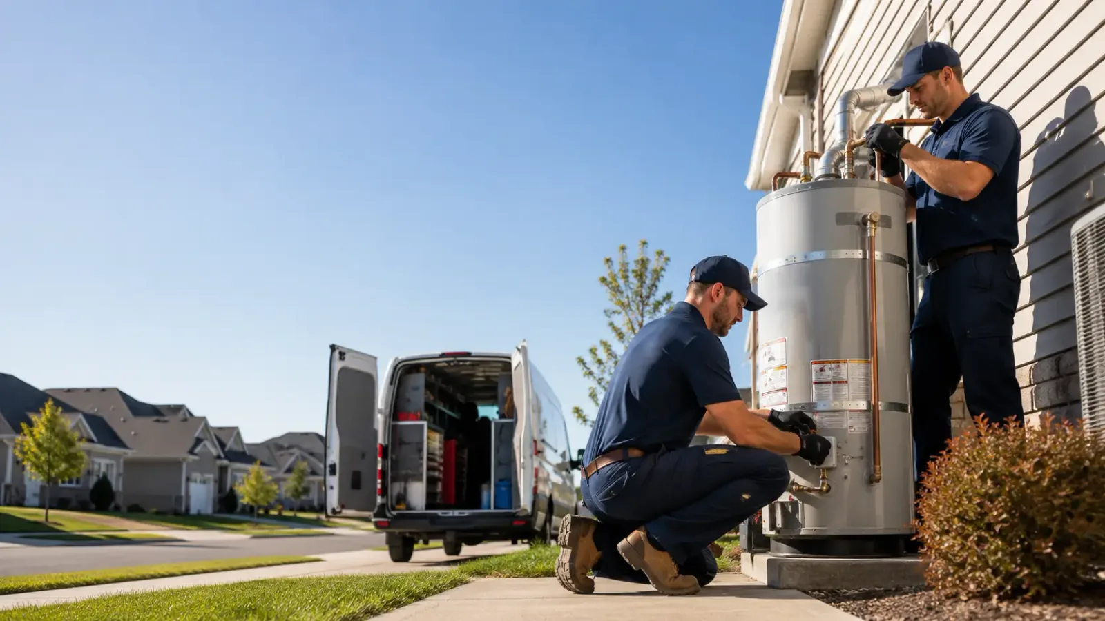 Water Heater Installation in Briscoe, TX